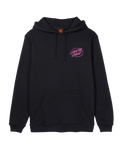 The Santa Cruz Mens Wooten Cyber Hoodie in Black