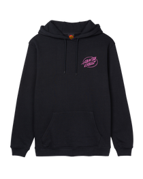 The Santa Cruz Mens Wooten Cyber Hoodie in Black