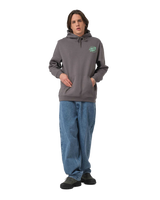 The Santa Cruz Mens Wooten Cyber Hoodie in Flint