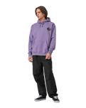 The Santa Cruz Mens Winkowski 8th Planet Hoodie in Purple Haze
