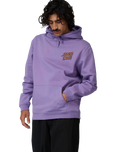 The Santa Cruz Mens Roskopp Screaming Five Hoodie in Purple Haze