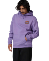 The Santa Cruz Mens Roskopp Screaming Five Hoodie in Purple Haze