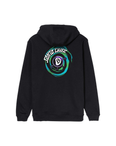 The Santa Cruz Mens Winkowski Vertigo Hoodie in Black