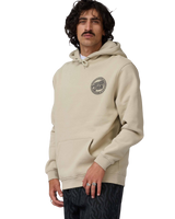 Loco Dot Hoodie in Stone Grey