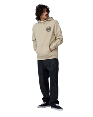 Loco Dot Hoodie in Stone Grey