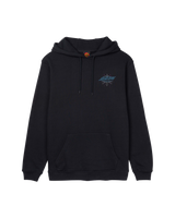 The Santa Cruz Mens Meek Pinstripe Slasher Hoodie in Black
