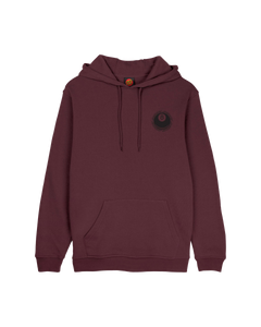 The Santa Cruz Mens Winkowski Hachi Ball Hoodie in Dark Plum