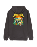 The Santa Cruz Mens Winkowski 8Baller Trip Hoodie in Washed Black
