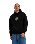 The Santa Cruz Mens Carved MFG Front Hoodie in Black