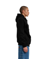 The Santa Cruz Mens Carved MFG Front Hoodie in Black