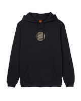 The Santa Cruz Mens Carved MFG Front Hoodie in Black