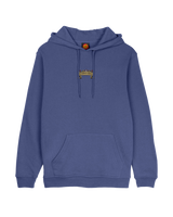 The Santa Cruz Mens Guzman Scroll Front Hoodie in Navy Dusk