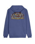 The Santa Cruz Mens Guzman Scroll Front Hoodie in Navy Dusk
