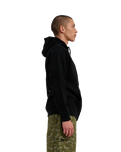 The Santa Cruz Mens Wooten Duo Zip Hoodie in Black