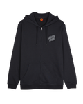 The Santa Cruz Mens Wooten Duo Zip Hoodie in Black