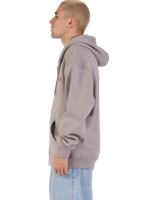 The Santa Cruz Mens Classic Strip Fade Zip Hoodie in Warm Grey
