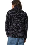 The Santa Cruz Mens Freestyle Fleece Jacket in Circuit