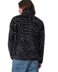 The Santa Cruz Mens Freestyle Fleece Jacket in Circuit