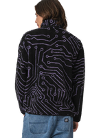 The Santa Cruz Mens Freestyle Fleece Jacket in Circuit