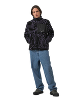 The Santa Cruz Mens Freestyle Fleece Jacket in Circuit