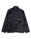 The Santa Cruz Mens Freestyle Fleece Jacket in Circuit