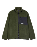 The Santa Cruz Mens Freestyle Fleece Jacket in Dark Moss