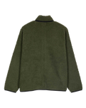 The Santa Cruz Mens Freestyle Fleece Jacket in Dark Moss