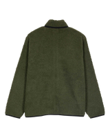 The Santa Cruz Mens Freestyle Fleece Jacket in Dark Moss