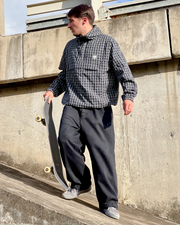 Henri Jacket in Black Check
