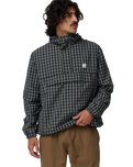 The Santa Cruz Mens Henri Jacket in Black Check