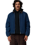 The Santa Cruz Mens Kayce Jacket in Dark Denim