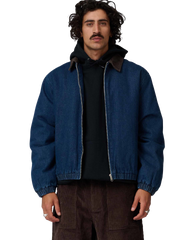 The Santa Cruz Mens Kayce Jacket in Dark Denim