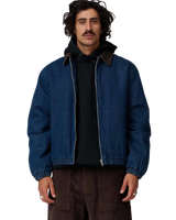 The Santa Cruz Mens Kayce Jacket in Dark Denim