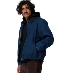 The Santa Cruz Mens Kayce Jacket in Dark Denim