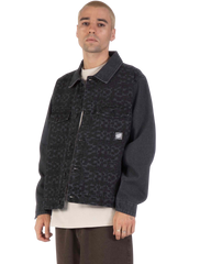 The Santa Cruz Mens Widow Jacket in Black & Black Web