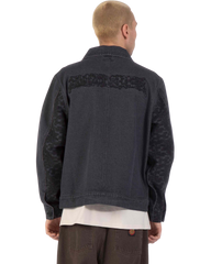 The Santa Cruz Mens Widow Jacket in Black & Black Web