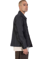 The Santa Cruz Mens Widow Jacket in Black & Black Web