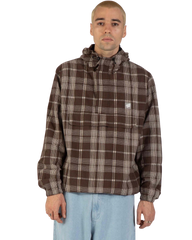 The Santa Cruz Mens Henri Jacket in Brown Check