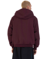 The Santa Cruz Mens Ember Jacket in Dark Plum