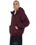 The Santa Cruz Mens Ember Jacket in Dark Plum