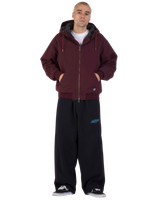 The Santa Cruz Mens Ember Jacket in Dark Plum