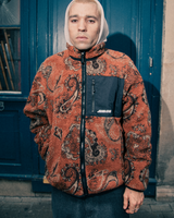 Freestyle Jacket in Rust Paisley