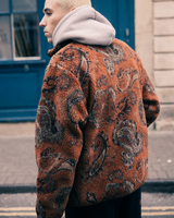 Freestyle Jacket in Rust Paisley