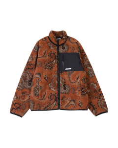 The Santa Cruz Mens Freestyle Jacket in Rust Paisley