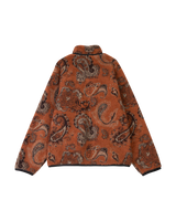 The Santa Cruz Mens Freestyle Jacket in Rust Paisley
