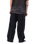 The Santa Cruz Mens Pinstripe Wide Leg Joggers in Black