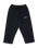 The Santa Cruz Mens Pinstripe Wide Leg Joggers in Black