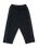 The Santa Cruz Mens Pinstripe Wide Leg Joggers in Black