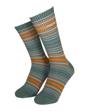 The Santa Cruz Mens Classic Strip Stripe Socks in Moonrock