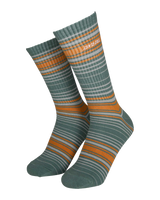 The Santa Cruz Mens Classic Strip Stripe Socks in Moonrock